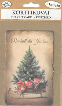 J.K. Primeco korttikuva Joulu nostalgia 5kpl - 1