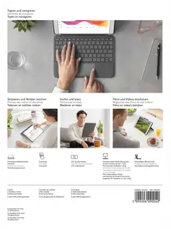 Logitech Combo Touch for iPad (7th generation) - 12