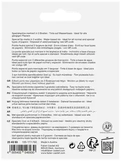 Faber-Castell Glassy korostuskynä 4 värin lajitelma - 3