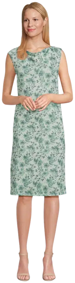 House naisten juhlamekko mesh 218H261731 - Pink AOP - 1