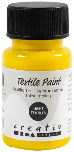 Creativ Company kangasväri 50ml keltainen - 1