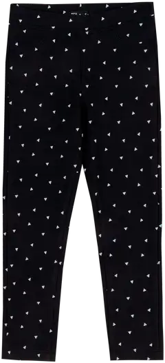 TEX lasten legginsit pilkku I980449 - BLACK 1 - 1