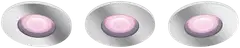 Philips Hue Xamento -upotettu alasvalo kylpyhuoneeseen 4.2W 2000-6500K 1200LM chrome 3 kappaletta - 1