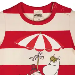 Muumi vauvojen leikkipuku Simpukkaranta 591707 - koralli - 2