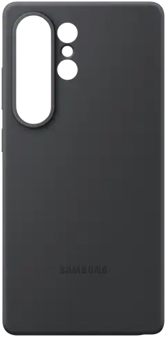 Samsung s25 suojakuori ultra silicone case black - 2