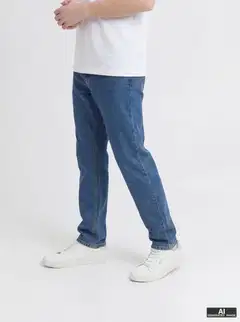 JJ REBEL JUNIOR lasten farkut - Blue Denim - 7
