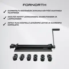 Fornorth sikkikone 460mm - 3