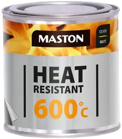 Maston kuumakestomaali 600°C hopea 250 ml - 1