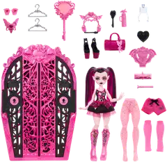 Monster High SkulltimateSecrets Draculaura -muotinukke - 2