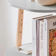 SoBuy seinähylly vaalea tammi HSTR02-K-HG - 5