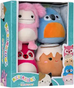 Squishmallows Micromallows hahmot 4 kpl - 4