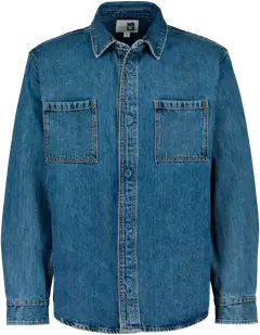 WKLY. miesten denimpaitatakki 194W312409 - DK INDIGO - 1