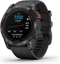 Garmin Fenix 7X Pro Solar urheilukello, musta - 5