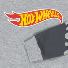 Hot Wheels lasten t-paita liekki A9-0789 - Greymarl - 3