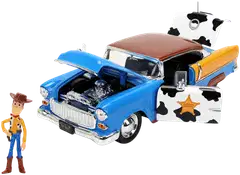 Jada Disney Toy Story Woody 1955 Chevrolet Bel Air, 19 cm, 1:24, die-cast - 3