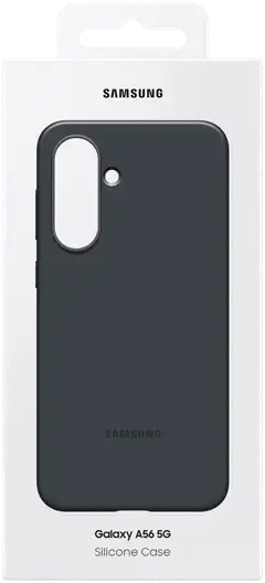 Samsung suojakuori A56 Silicone Case Black - 6