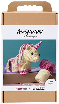 Amigurumi Askartelusetti, Yksisarvinen, 1pkk/ 1 pkt - 1