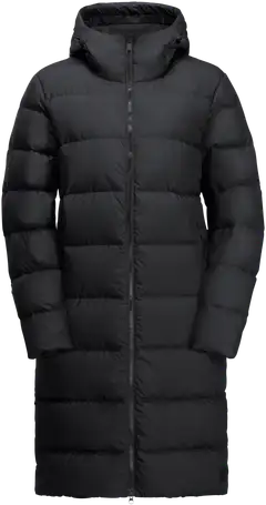 Jack Wolfskin naisten untuvatakki Frozen Palace - BLACK - 1