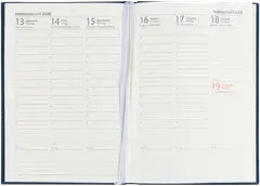 Pöytäkalenteri A5 sininen - 2