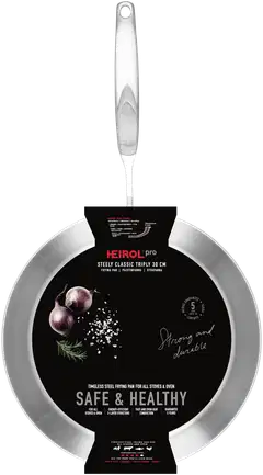 Heirol Paistinpannu 30 cm Steely Classic Triply - 3