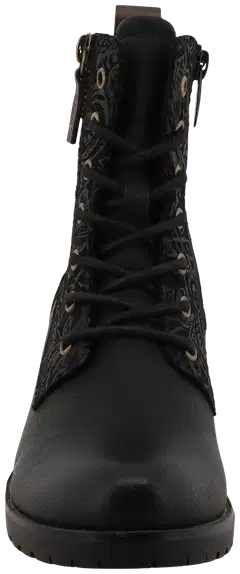 House naisten korolliset nilkkurit Tilda - Black/print - 4