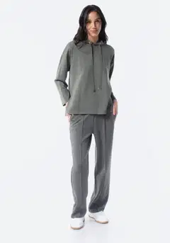 TEX naisten scubahousut I286132 - KHAKI - 4