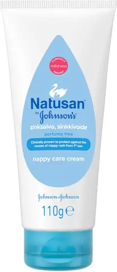 Natusan by Johnson's Nappy Care Cream sinkkivoide 110 g - 1