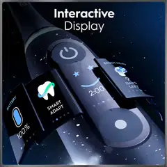 Oral-B iO10 Cosmic Black sähköhammasharja + lataava matkakotelo + hammasharjateline - 12
