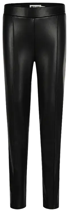 No way Monday nuorten joustavat tekonahkaiset leggingsit - BLACK - 1