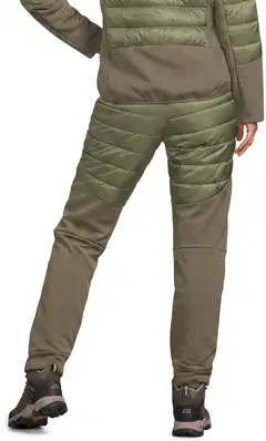 Luode12 naisten hybridihousut 223L332677 - Burnt olive - 3