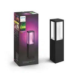 Philips Hue Impress -pylväsvalaisin ulkokäyttöön 16W 2000-6500K 590LM musta - 4
