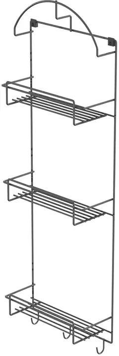 Siivousvälineteline LM 698 305x120x920 antrasiitti - 1
