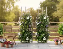 Köynnösritilä, vaalean harmaa, 40x180cm - 5