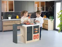 Smoby Kitchen Island, keittiösaareke kokkailuleikkeihin - 7