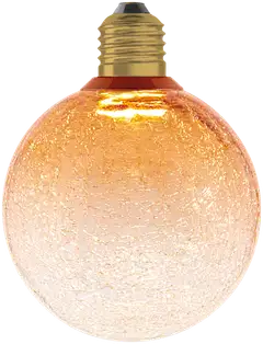 Osram LED-sisustuslamppu Decor Cracked Round 3,5W E27 oranssi - 2