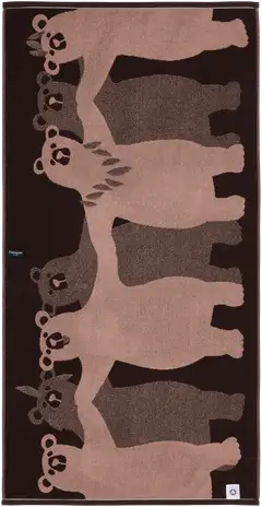 Finlayson kylpypyyhe Kopla 70x140cm tumma ruskea - 3
