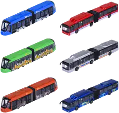 Majorette MAN linja-auto tai Avenio raitiovaunu, 20 cm, metallivalettu, die-cast runko, lajitelma, useita erilaisia, myydään yksittäin - 2