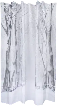 House suihkuverho Snowy trees 180x200 cm - 1