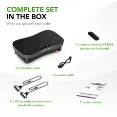 Tunturi Cardio Fit V30 Tärinälevy - 8