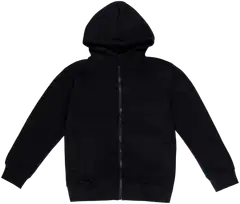 House lasten huppari, jossa harjattu sisäpinta 23JH292620 - Black - 1