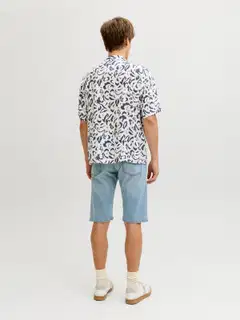 JJ REBEL miesten kauluspaita Jrebblossom - Folkstone Gray - 4