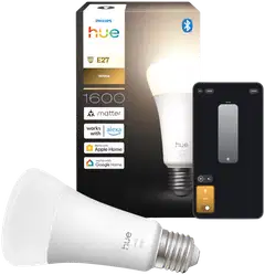 Philips Hue LED-lamppu 13.5W A67 E27 2700K 1600LM valkoinen - 2