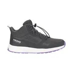 Viking lasten vedenpitävä välikausikenkä Impact Mid - Dark Grey - 1