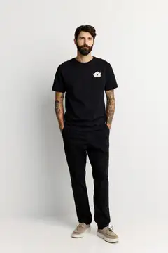 Finlayson miesten t-paita Koiruuksia - BLACK - 2