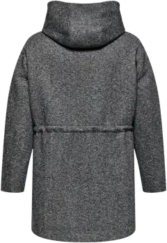 ONLY CARMAKOMA naisten hupullinen takki Carsedona - dark grey melange - 2