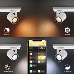 Philips Hue Argenta -kohdevalaisin kahdella spotilla 4.2W 2000-6500K 800LM valkoinen - 10