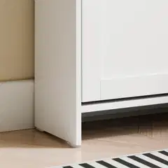 SoBuy kenkäkaappi valkoinen FSR207-W - 5