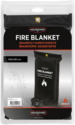 Housegard sammutuspeite 120x180 cm Desing Edition musta - 2