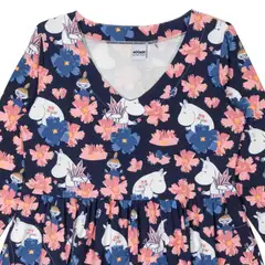 Muumi naisten mekko Hely Kimppu 590633 - tummansininen - 2