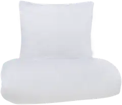 House pussilakanasetti Seersucker 150x210 cm valkoinen - 1